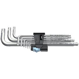 INOX 6-kant Winkelschraubendreher-Satz mit Kugelkopf, 1,5-10 mm Produktbild